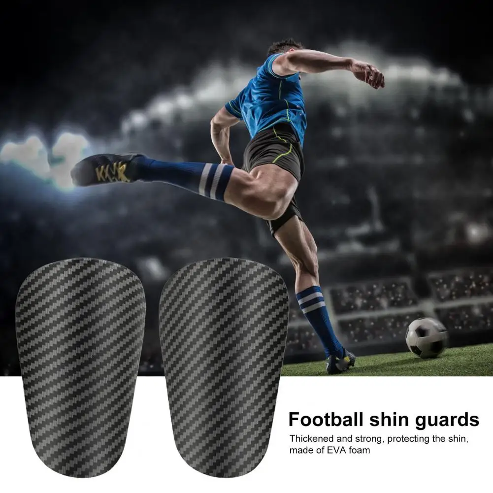 1 Pair Mini Soccer Shin Guards Anti-slip Teens Soccer Players Miniature Shin Pads Protectors Football Games Protective Equipment