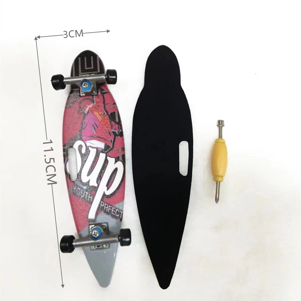 Mini Kreative Fingertip Surfbrett Simulation Finger Skateboard Spielzeug Auto Fenster Mini Air Surfbrett Surfer Geschenk Erwachsene Kinder Spielzeug