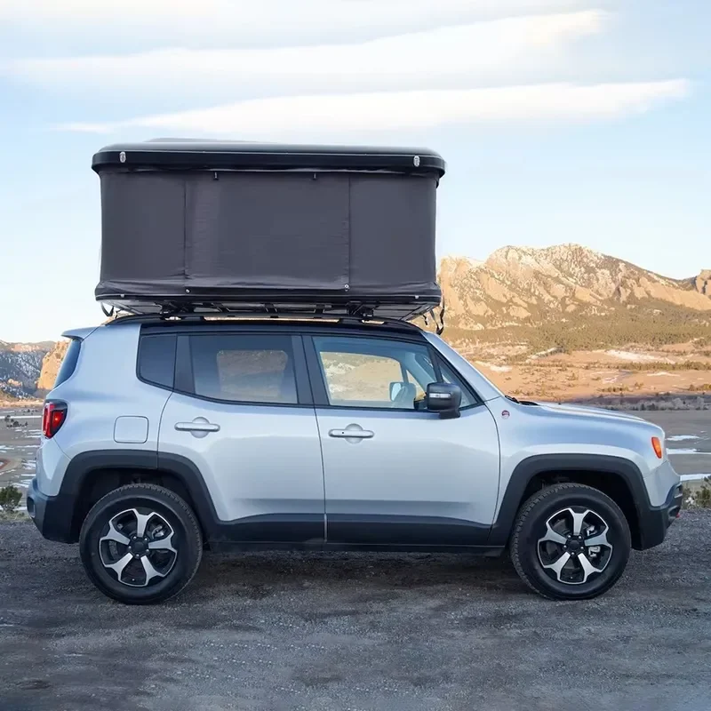 Outdoor Camping 4wd Foldable Hard Shell Vehicle Open Car Roof Top Tent Box Hardtop Aluminum Rooftop Tent