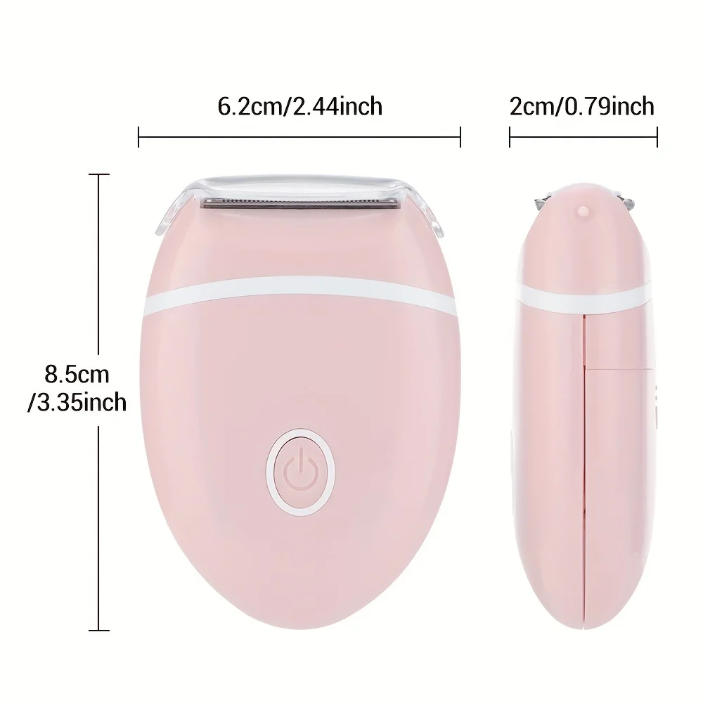 Electric Shaver For Women Electric Razor For Womens Bikini Legs Underarm Public Hairs Portable Trimmer With Detachable Head Cord