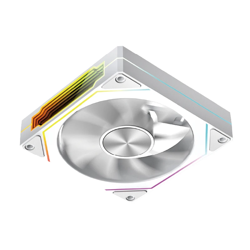 OEM PRISM 5 PRO Computer Chassis Fan 12cm ARGB 4 Pin PWM Quiet Cooling Fan 12V Large Air Volume 45.2CFM image 5