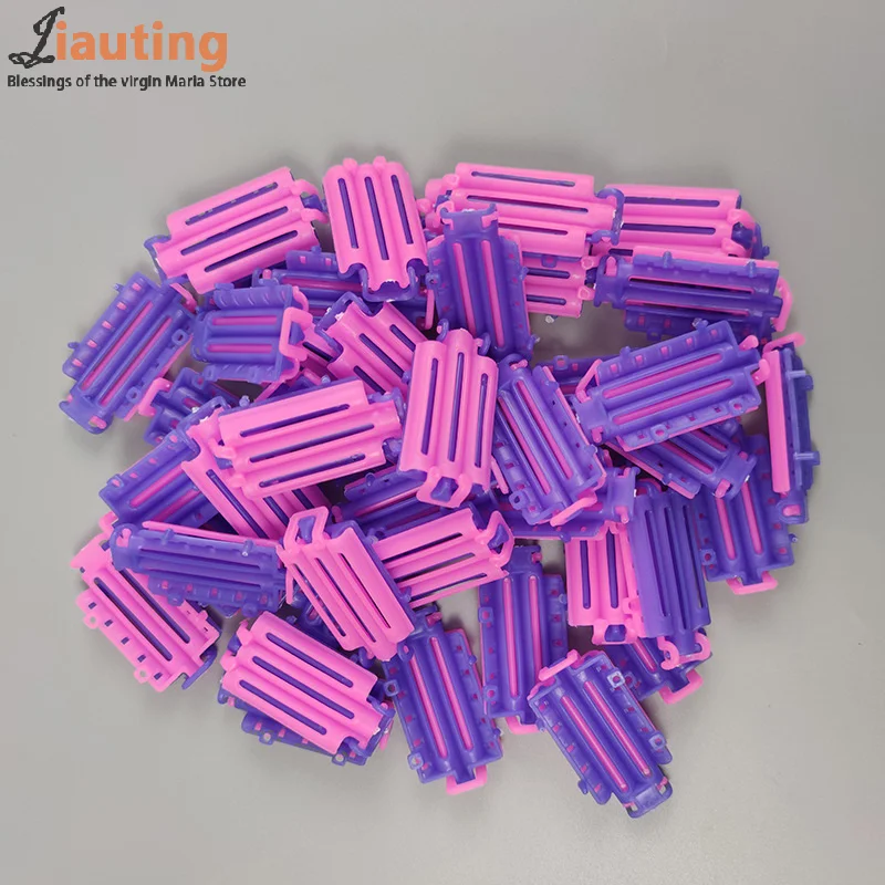 45pcs Hair Rollers Root Fluffy Clamps Wave Perm Rod DIY Bars Corn Clips Hair Curler Curling Curlers Styler For Women Girls