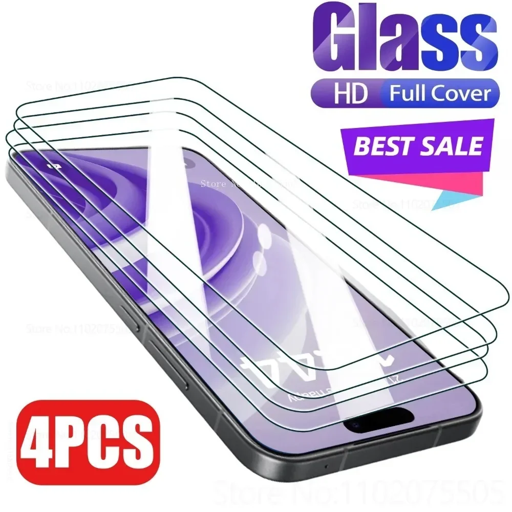 4Pcs Hd Clear Scree… - image