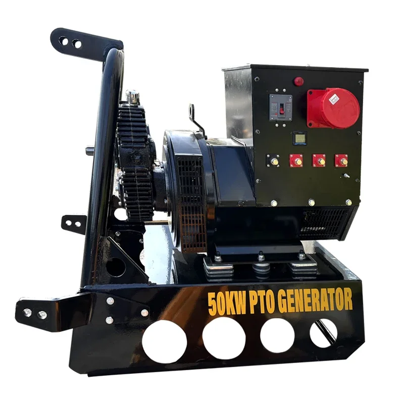 50kw Pto Generator for Tractor 50kva Tractor Generator  PTO Gear Box