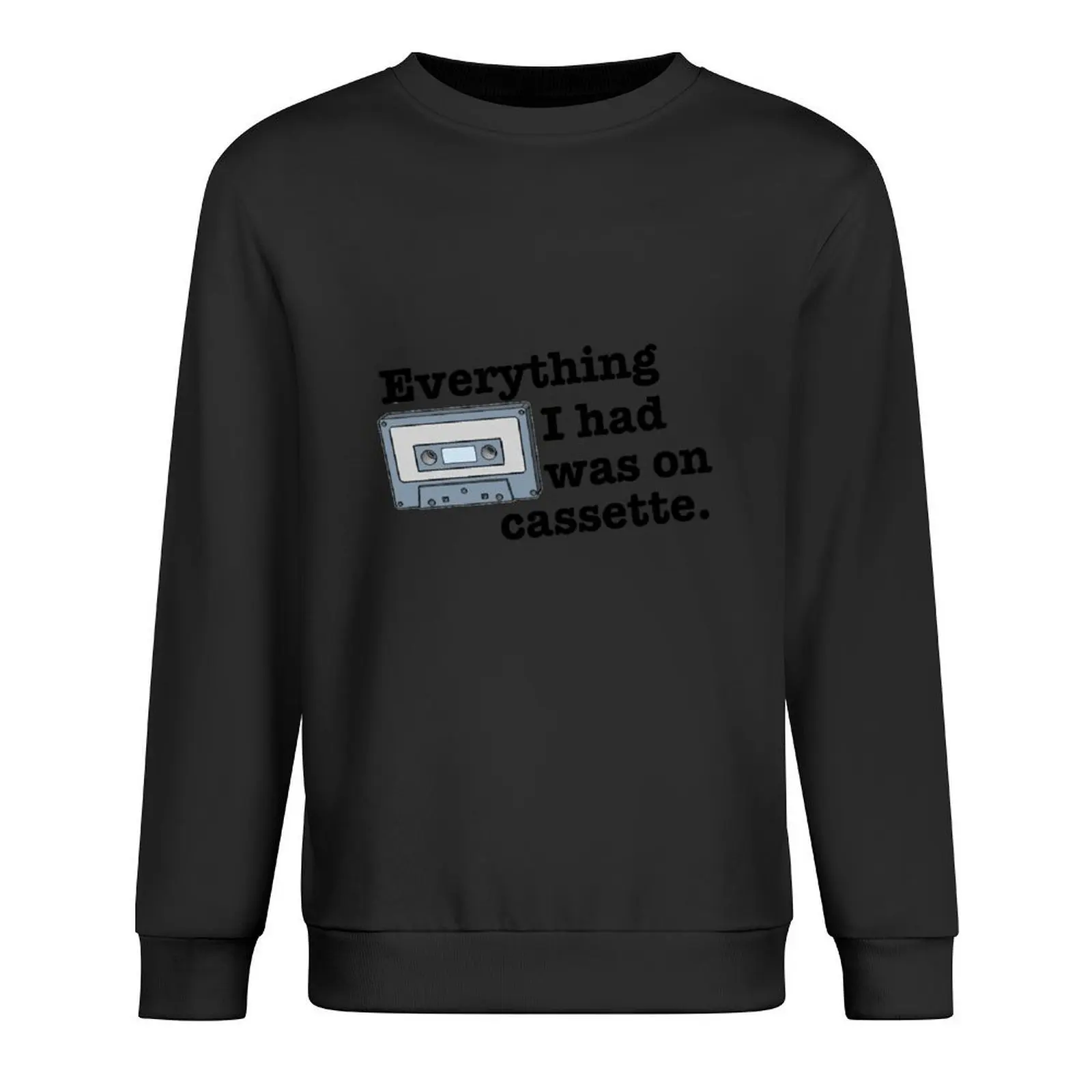 

Everything I had was on cassette. Pullover tracksuit blouse winter clothes autumn jacket men sweatshirt men