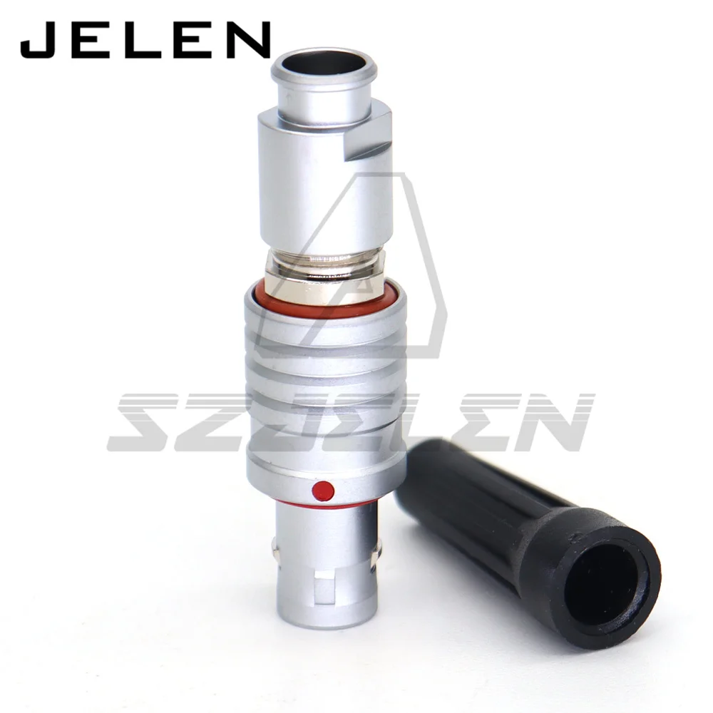 FEG-Aviation موصل سريع ، قابس ذكر مقاوم للماء ، قابس خط الإشارة ، 0B ، 2 ، 3 ، 4 ، 5 ، 6 ، 7 ، 9 دبوس