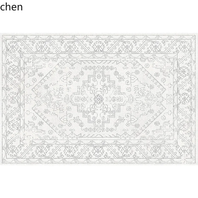 YFY  Carpet High-End Feel New Wash-Free  Waterproof Full Bedside Bedroom Stain-Resistant  Mat