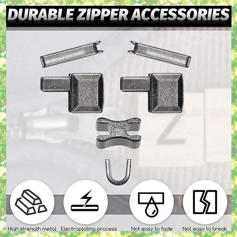 

Smart-240 шт., металлический слайдер на молнии, 4 размера, нижние ползунки на молнии, фиксатор, вставной штифт, набор инструментов для ремонта пробки молнии