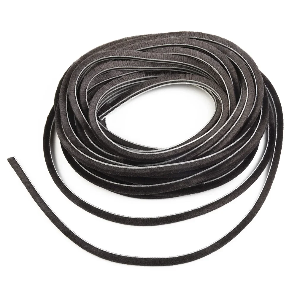 

Accessory Seal Strip Reduce Noise 5mm X 6mm Dustproof Elastic Home Protection Reduce Noise Sealing Sliding Soundproof