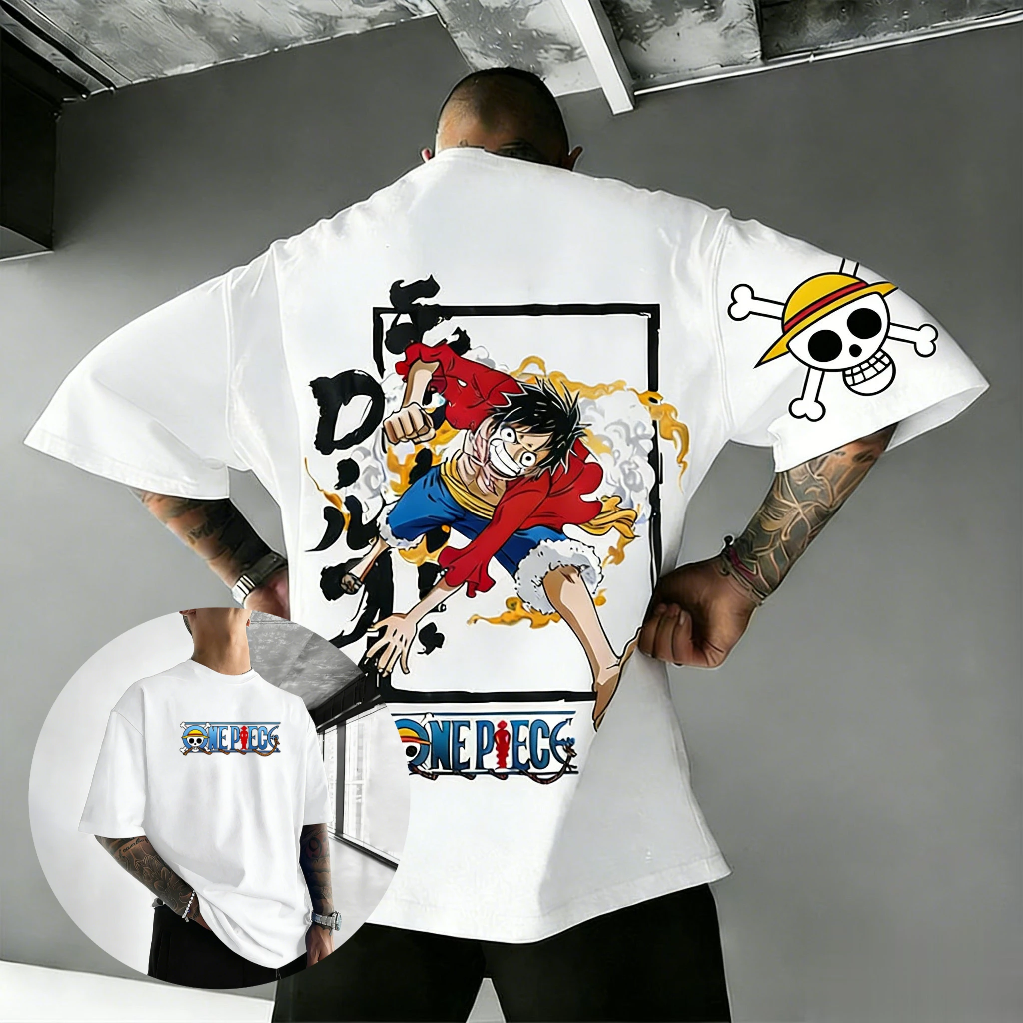 Oversized Een Stuk Luffy Anime Grafische T-shirt Mannen Vrouwen Korte Mouw Tee Harajuku Streetwear Casual Tops Y2k 2026 Zomer nieuwe