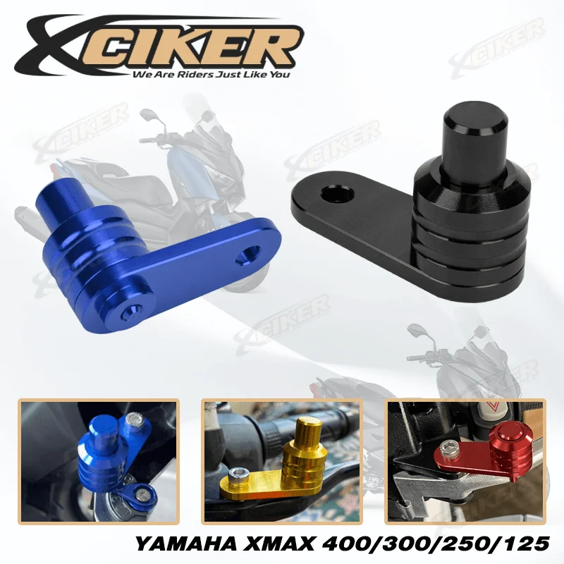 Yamaha XMAX 400/300/250/125 Parking Brake Switch CNC Aluminum Motorcycle Brake Lever Lock to Prevent Falls