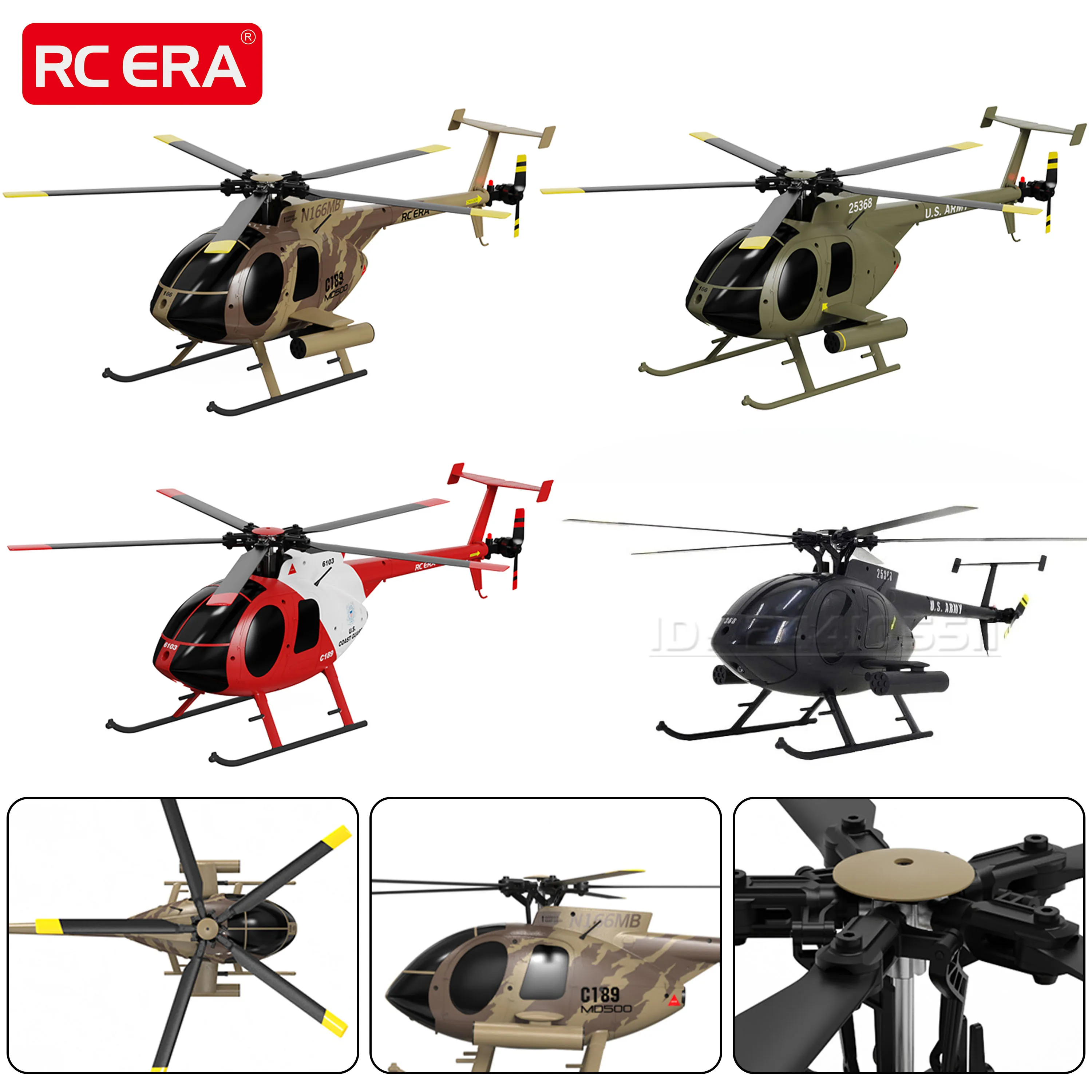 

1/28 C189 6CH RC Helicopter 6-axis Gyro One-key Take-off/landing 6G Mode 7.4V 2.4G Transmitter Simulated Model Aircraft Toy Part