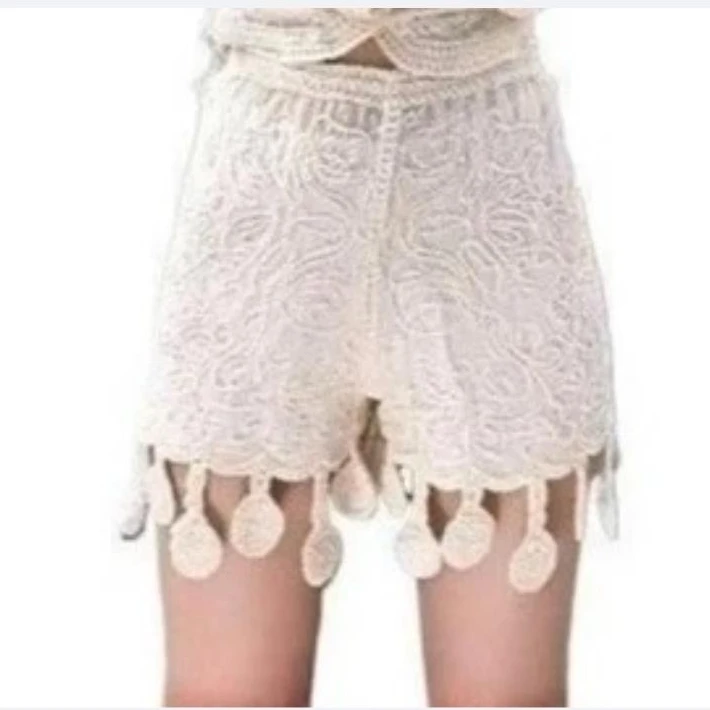

Кружевные брюки с крючками, женские шорты для женщин, шорты feminino