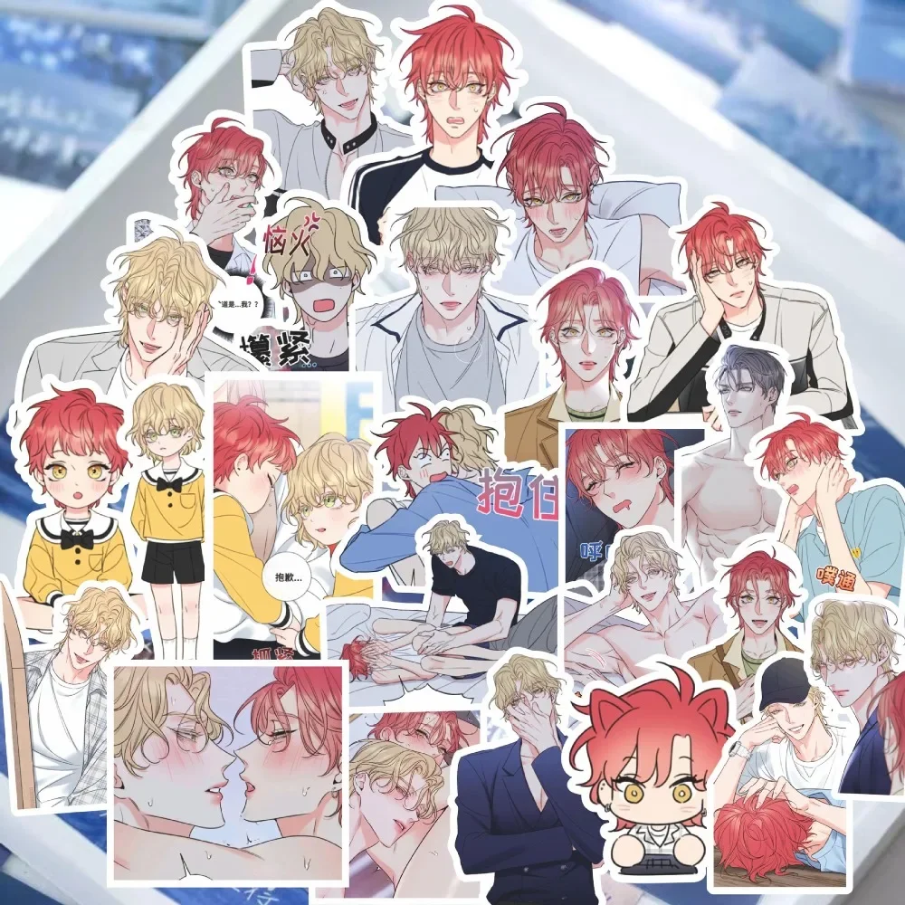 73Pcs Cartoon BL Anime Sweet Trap Stickers DIY Laptop Phone Guitar Suitcase Skateboard Luggage Car Cosplay Sticker Decals