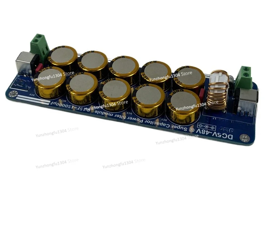 high-end-5v-48v-capacitor-filter-board-10a-linear-switching-power-supply-for-headphone-amplifier-dac