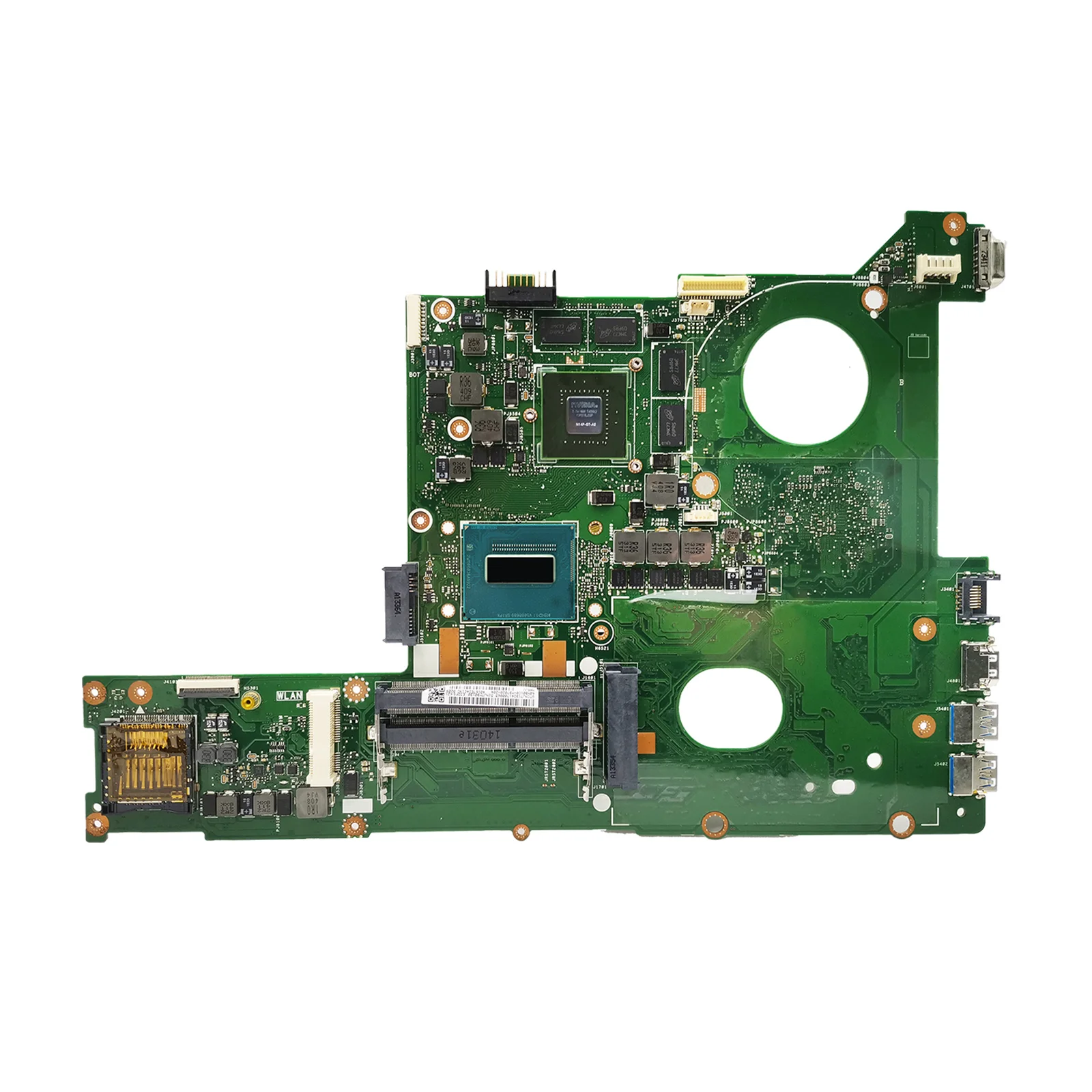 Notebook AKEMY N46JV Mainboard Para ASUS N46 N46J N46JV Laptop Motherboard Com i7-4700HQ CPU GT750M-V2G 100% Testado OK