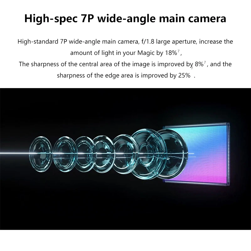 HONOR-Magic 4 5G Celular, Snapdragon 8 Gen 1, 6,81 ", Tela Curva OLED 120Hz, Câmera 50MP, SuperCharge 66W, Novo