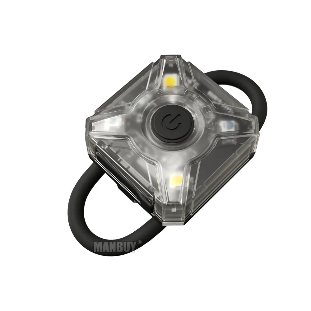 NITECORE NU05 V2 Ultra Lightweight USB-C Rechargeable Headlamp Mate 4x LED 40 Lumens Waterproof IP66 Rated & 1m Impact Resistant