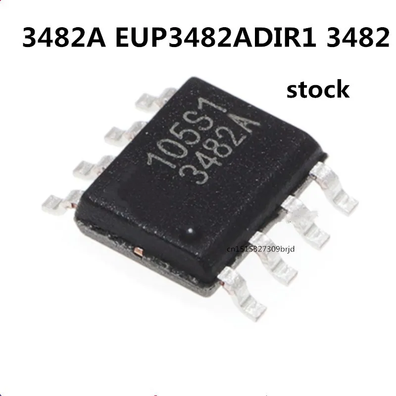 Original 10PCS/ 3482A EUP3482ADIR1 P3482  SOP-8 SOP8