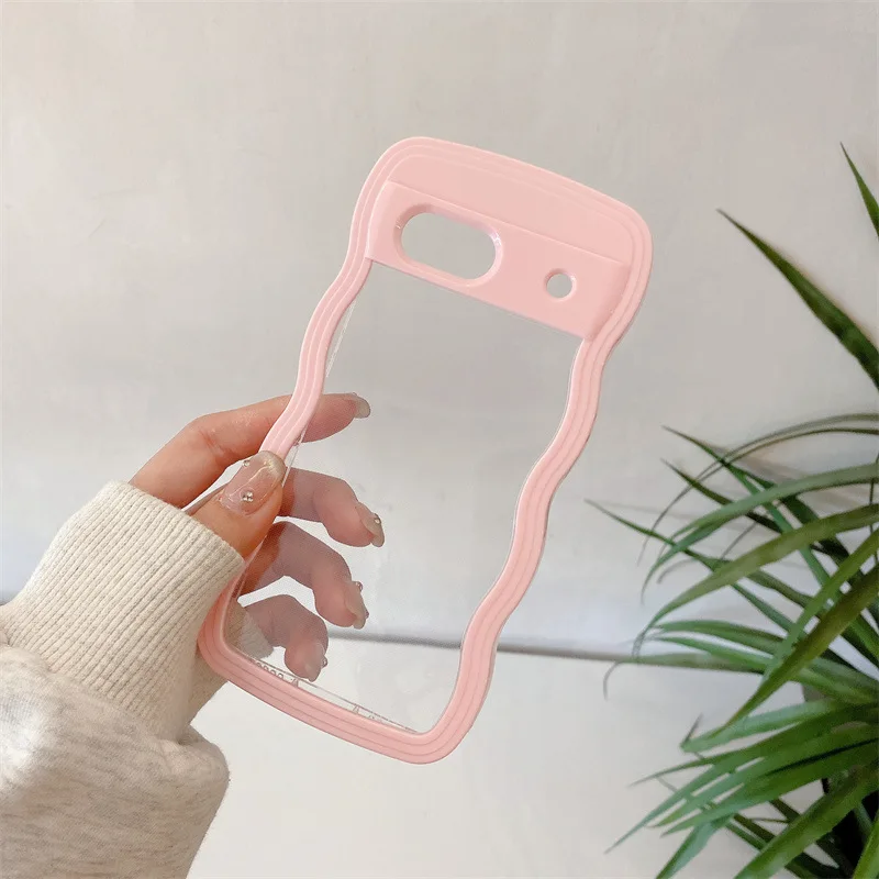 Cute Transparent Curly Wave Hybrid Phone Cases for Google Pixel 7A 8A Case Shockproof Full Protection Bumper Cover Soft Funda 8a - AliExpress 202192403 Cute Transparent Curly Wave Hybrid Phone Cases for Google Pixel 7A 8A Case Shockproof Full Protection Bumper Cover Soft Funda 8a - AliExpress 202192403
