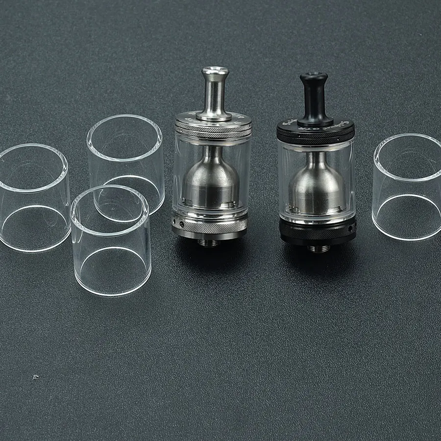 Taifun GTR RTA Replacement Straight Tank Tube Transparent Glass 4.0ml 23mm Diameter for coolvape sxk Taifun GTR RTA