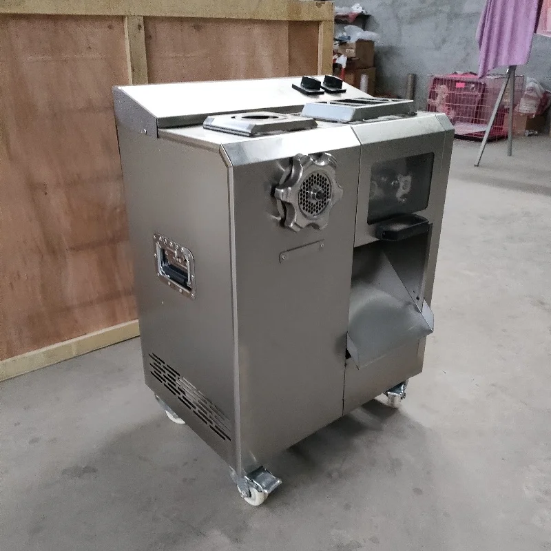 Multifunctional Stainless Steel Commercial Electric Meat Grinder Meat Slicing and Mincing Meat Enema Machine