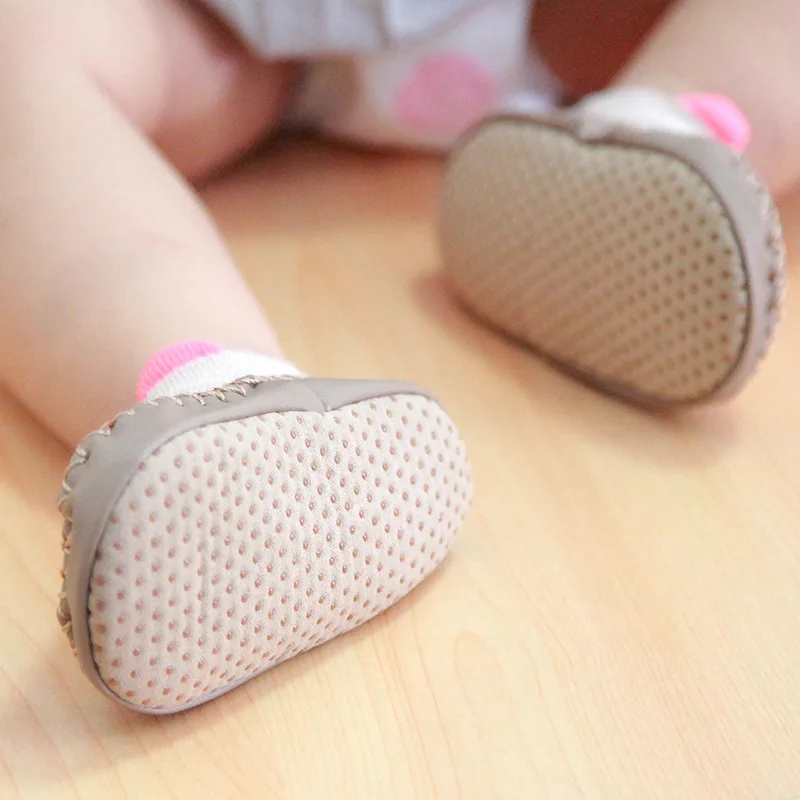 3-36 Months Spring Summer Newborn Rubber Soles Baby Socks Infant Baby Girls Boys Shoes Baby Floor Socks Anti Slip Soft Sole Sock