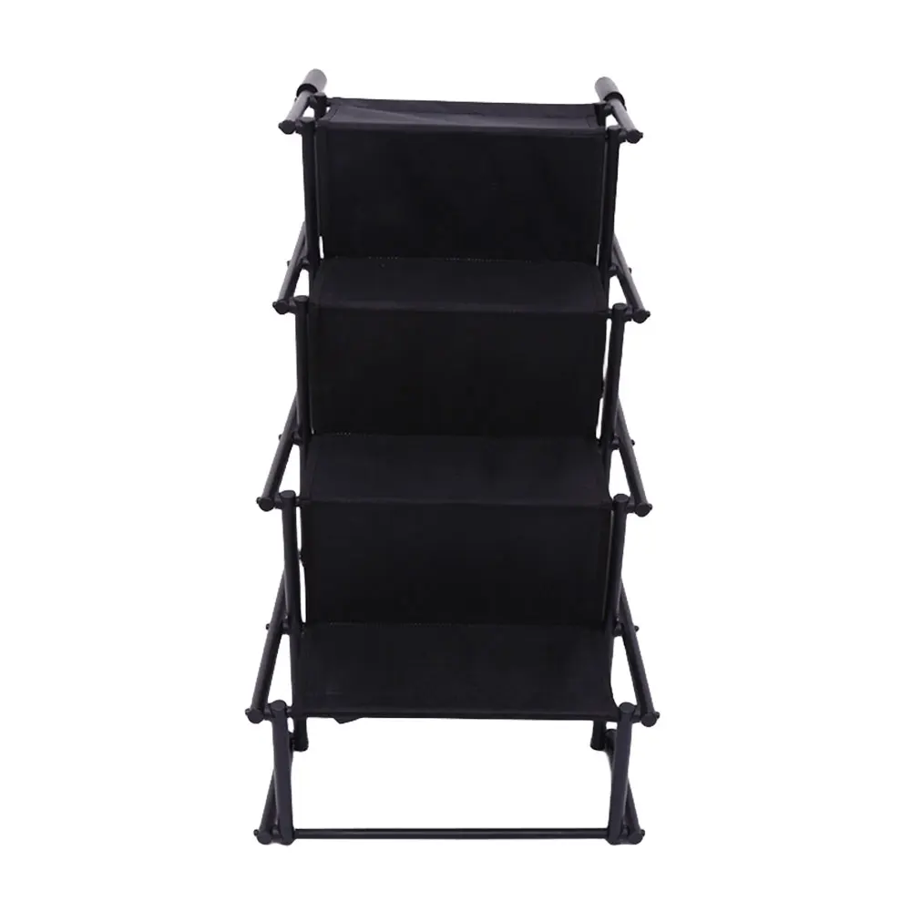 

4-ступенчатая складная лестница-пандус для домашних животных с нескользящей поверхностью, портативная лестница для собак для автомобиля