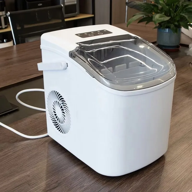 In Stock 12Kgs/24H Ice Maker Portable Ice Maker Countertop Professional Custom Home Portable Bullet Cube Mini Ice Maker Machine