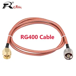 SMA Male/Female Plug to N Male Plug Crimp Connector RF Coaxial RG400 Cable Pigtail Jumper Cable Wire terminals 6inch~32FT