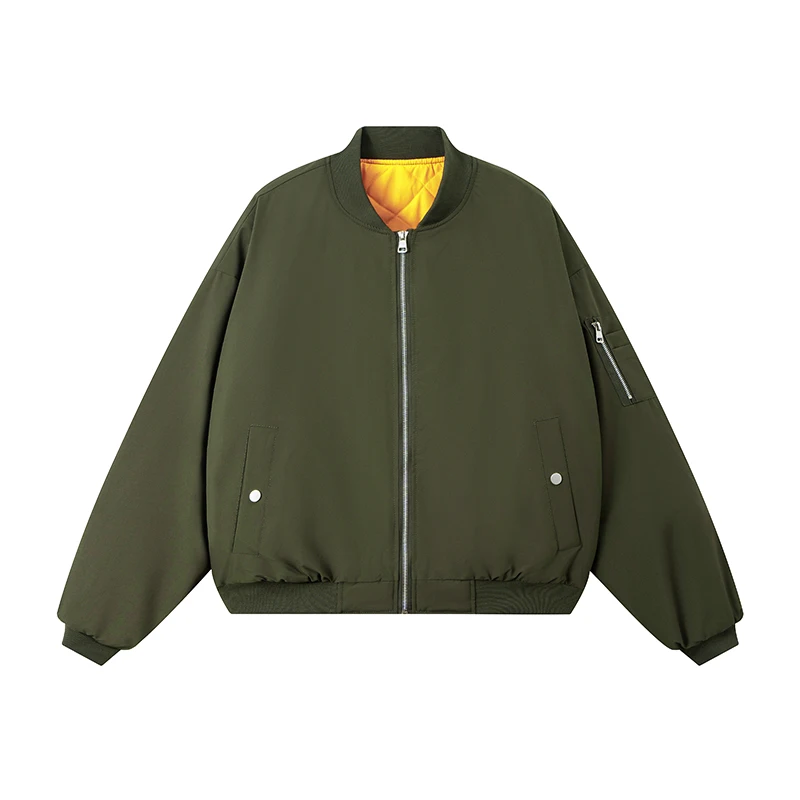 

New Quality Parkas Men's Windproof Thick Jacket Coat Large Size High Quality New Winter Men's Stand Collar Shoulder Men's Coat