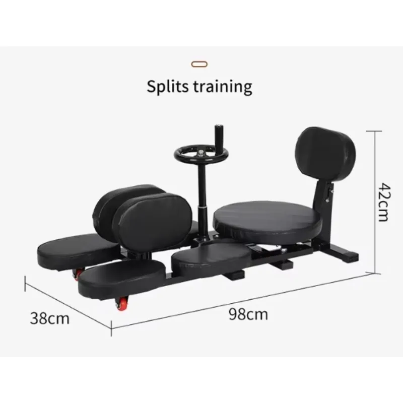 Heavy Duty Leg Stretcher Machine Leg Stretching Splits Equipment Adjustable Gym Training
