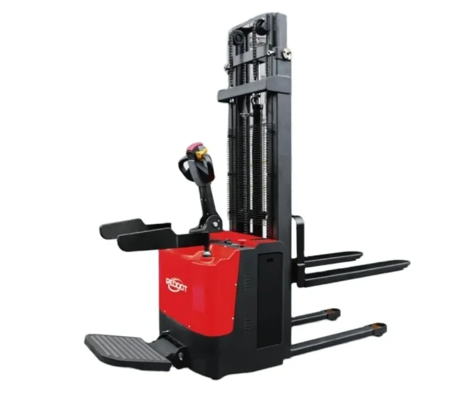 New 1200 KG Loading Capacity Lithium Battery Stacker 1.2 Ton Electric Forklift Pallet Stacker