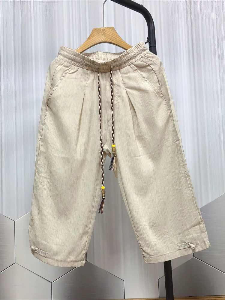 Thumbnail 3 - #29 Top 50 Mens Cotton Linen Summer Shorts