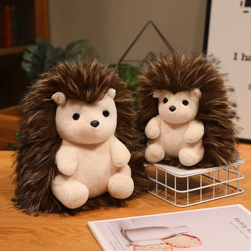 Hedgehog Plush 20/25cm Cute Hedgehog Plush Toy 15cm Hedgehog Pendant Keychian Soft Animal Hedgehog Stuffed Toy Birthday Gift