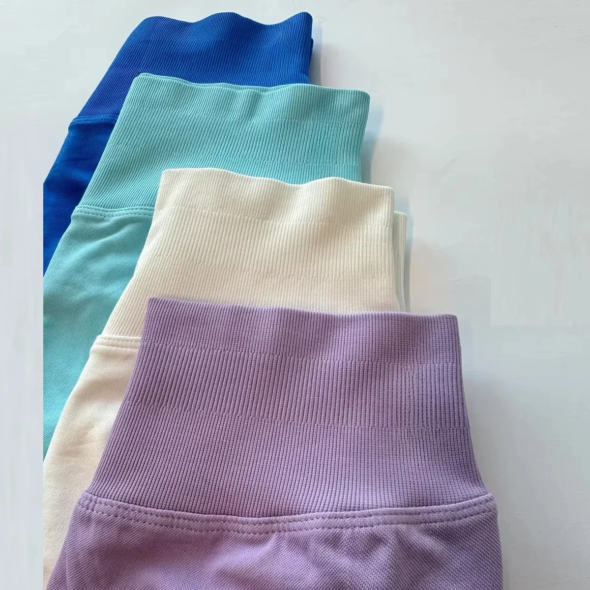 Shorts Low Ribbed Band Yoga Shorts Seamless Scrunch Bum Gym Short Workout Booty Short Fitness Biker Short