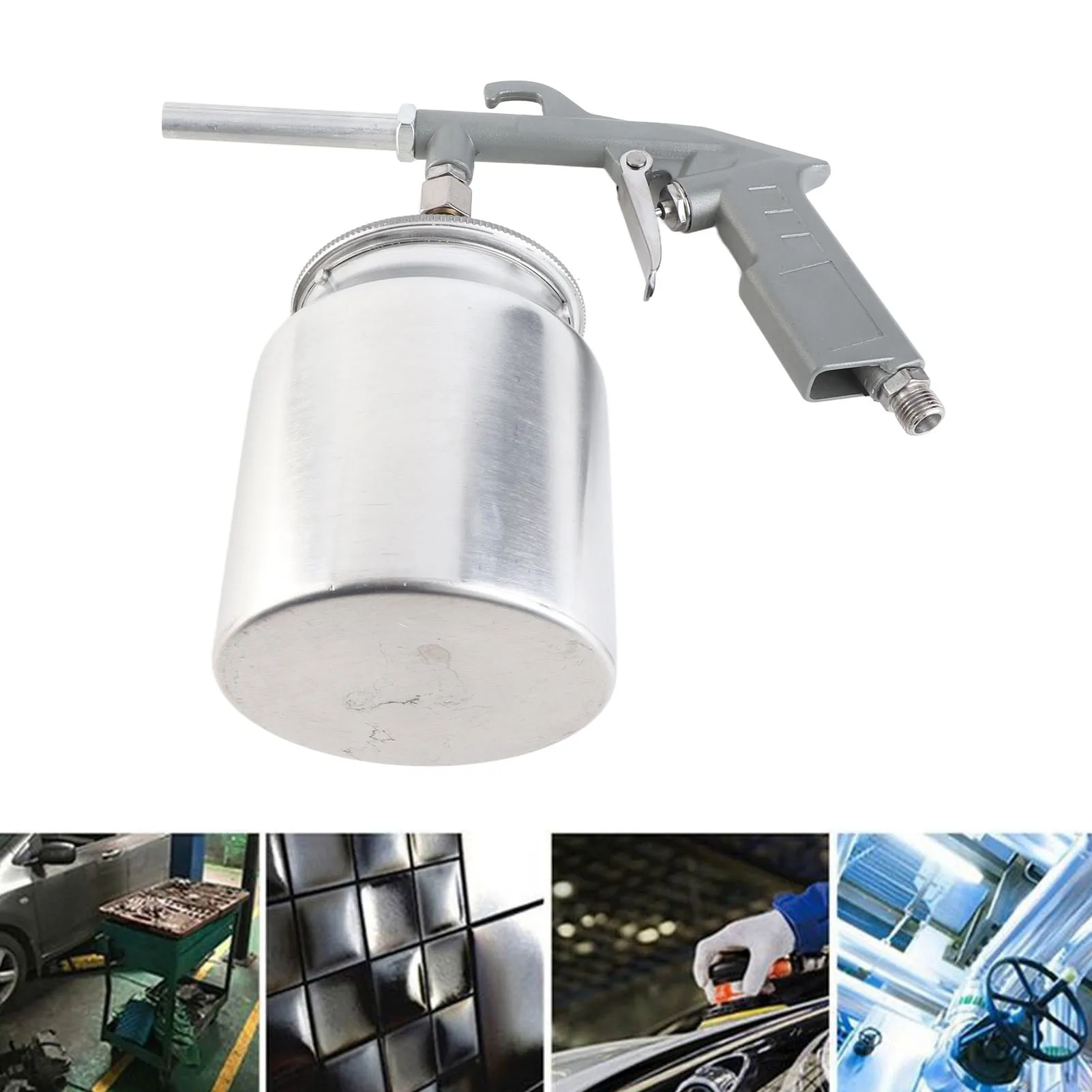 Pistolet de sablage, sableuse à Air, pistolet de sablage, Kit d'outils pour pulvérisation, nettoyage, outil de sablage