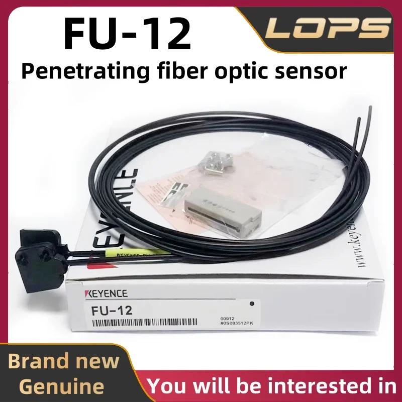 

FU-12 New Original KEYENCE Penetrating Fiber Optic Sensor