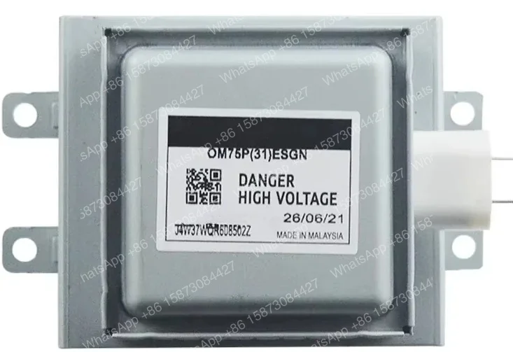 Para OM75P (31) ESGN, placa inferior larga refrigerada por aire, tubo de microondas para equipo de secado por magnetrón, 1000W