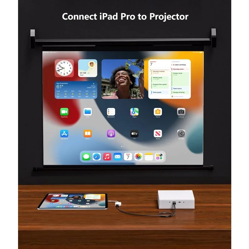 Type C HDMI Suitable for Apple Iphone Screen Projector Fast Charging To Built-in Chip Plug-and-play HD Screen Adapter Cable