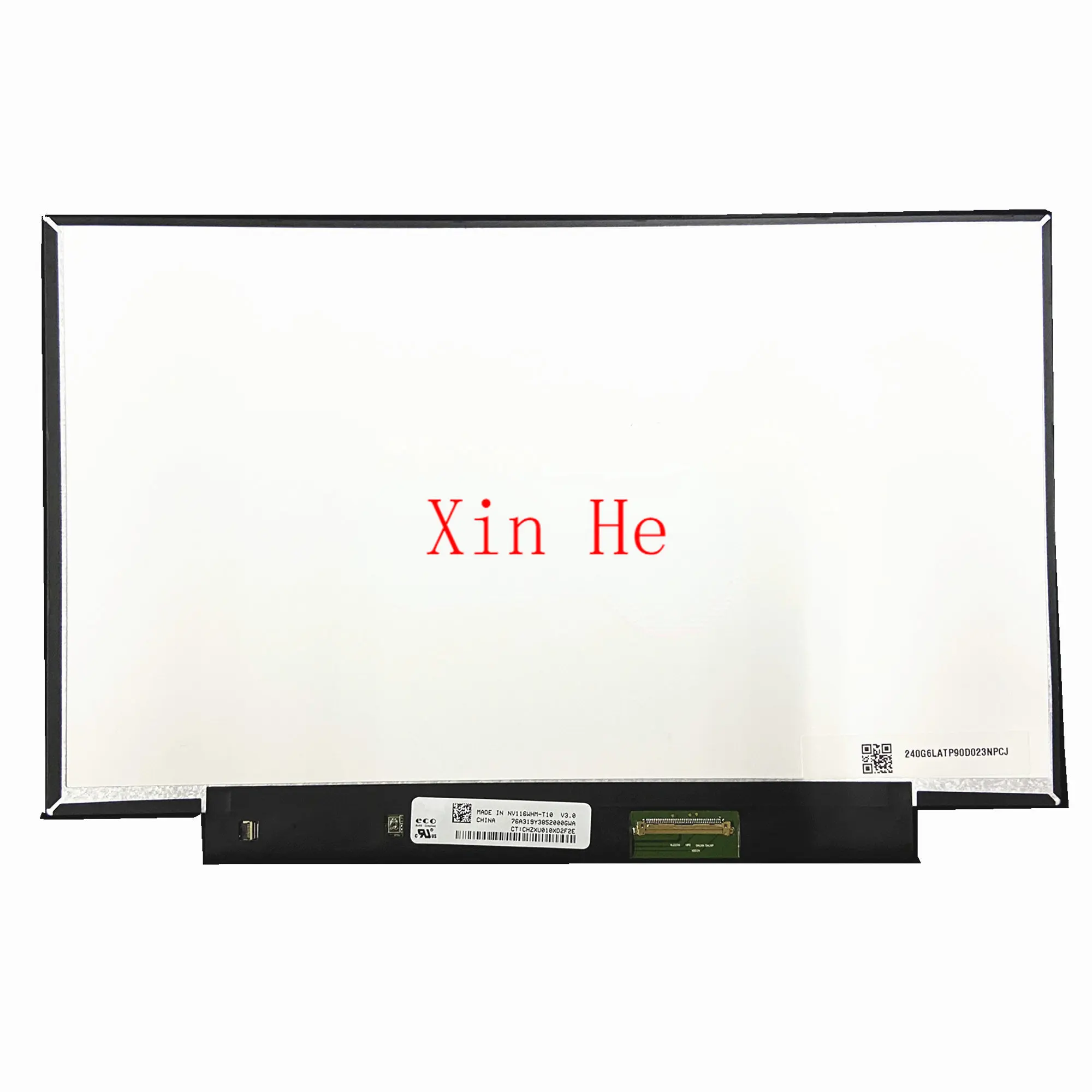 

NV116WHM-T10 V3.0 LCD LED Screen with Touch Screen 1366*768 EDP 40 PINS