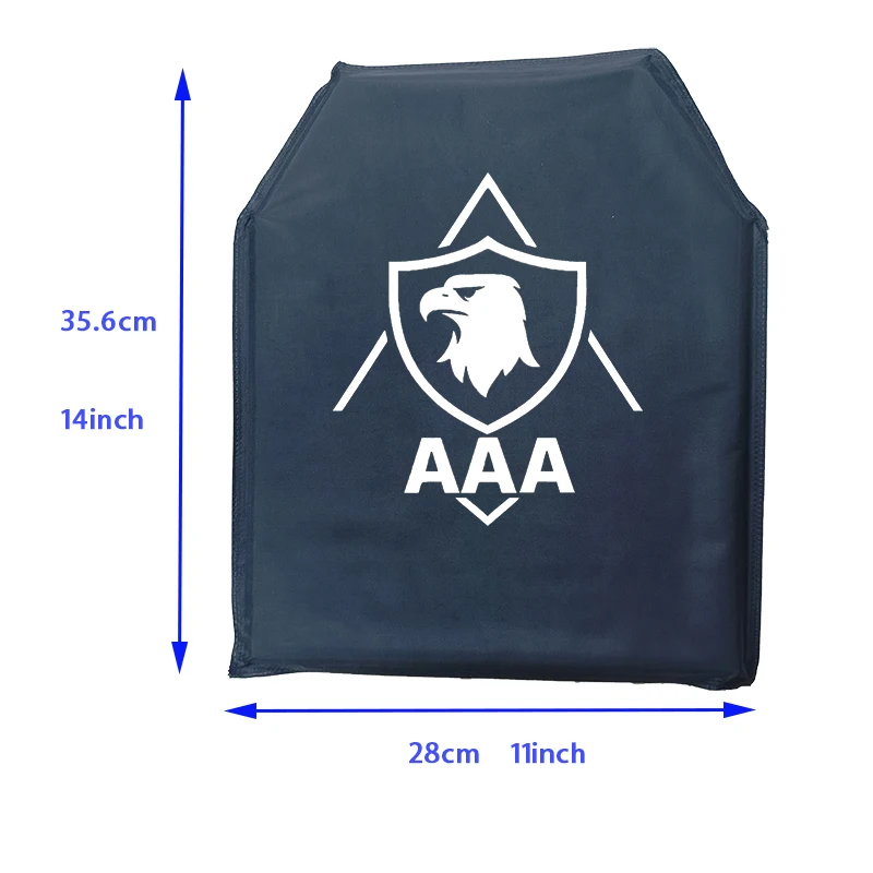 قطعة واحدة مقاس 11 × 14 بوصة NIJ IIIA PEUD Armor - مباشرة من لوحة الصدر الآمنة الأمريكية