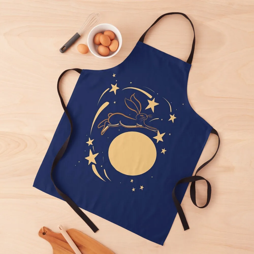 Harvest Moon Hare Apron christmas decoration Kitchen accessories Apron