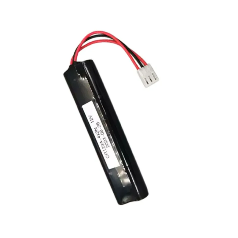 Replacement battery for external defibrillator battery CR123A-4x2N 12V 2800mAh disposable lithium battery