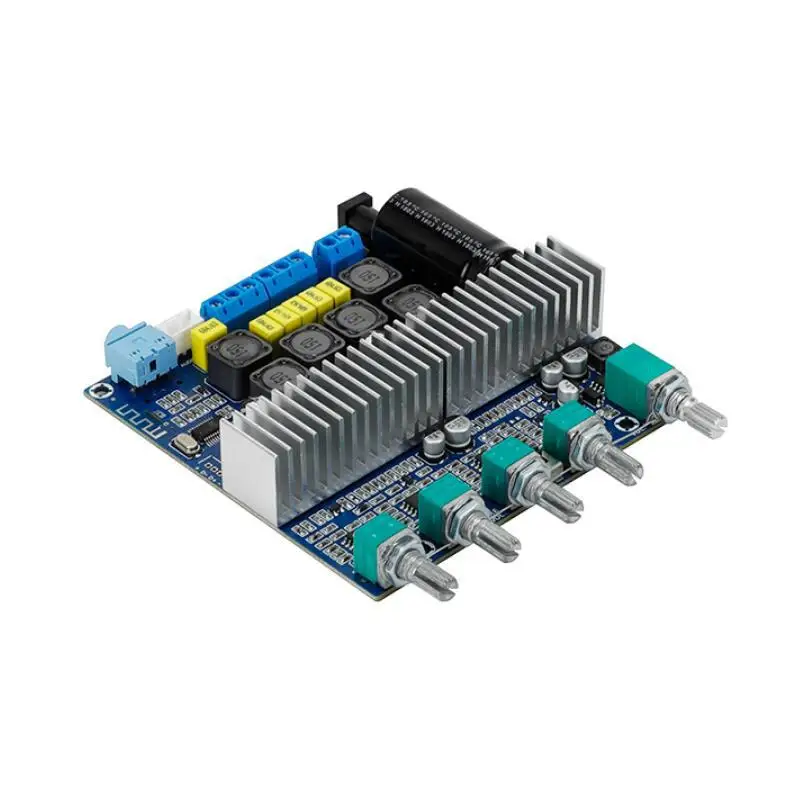 

TPA3116 Bluetooth 4.2 High Power 2.1 Super Subwoofer Digital Power Amplifier board 12-24V IC chip integrated circuit