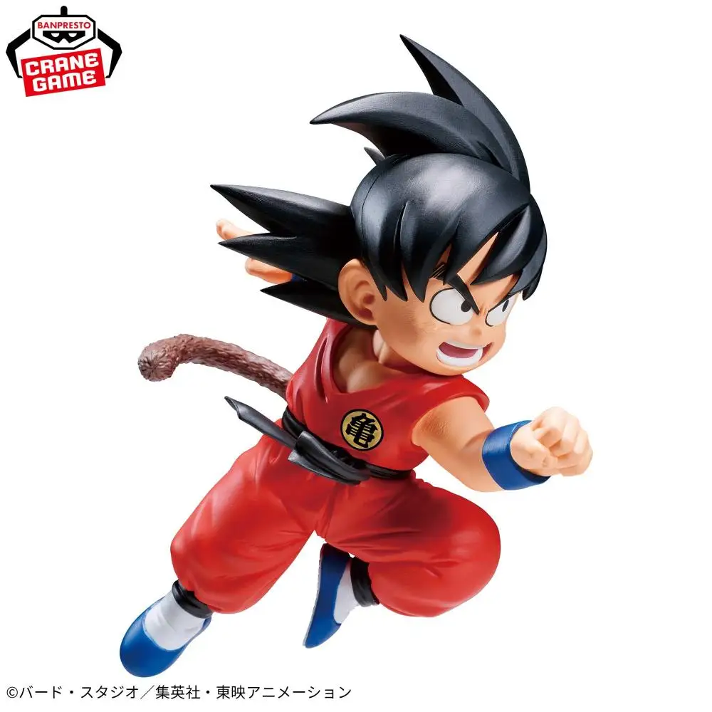 Original Genuine Banpresto Match Makers Dragon Ball Son Goku Grandpa Gohan Figure Anime Collectible
