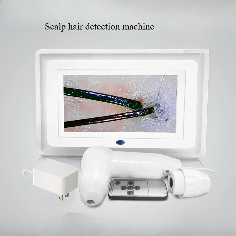 yyhc 7 inch skin tester Scalp hair follicle hair detector Hair analyzer with screen beauty salon all-in-one