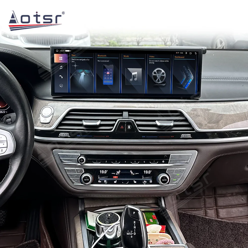 LHD RHD AI Voice Multimedia Android Auto Carplay For BMW 7 Series G11 G12 2016~2018 GPS Navigation Car Radio Receiver Head Unit