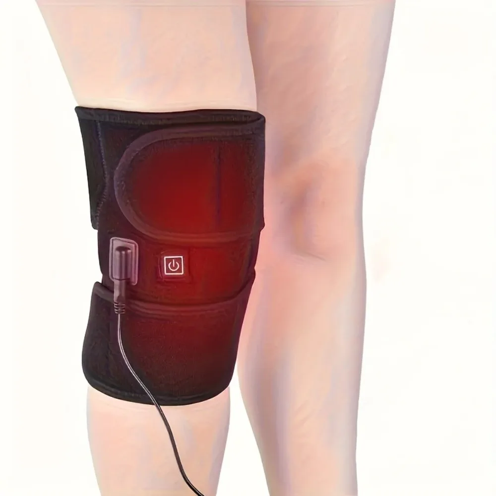 Infrared Heating Arthritis Support Brace Knee Recovery Aid Health Care Electric Heating Knee Pad Adjustable Temperature Massage