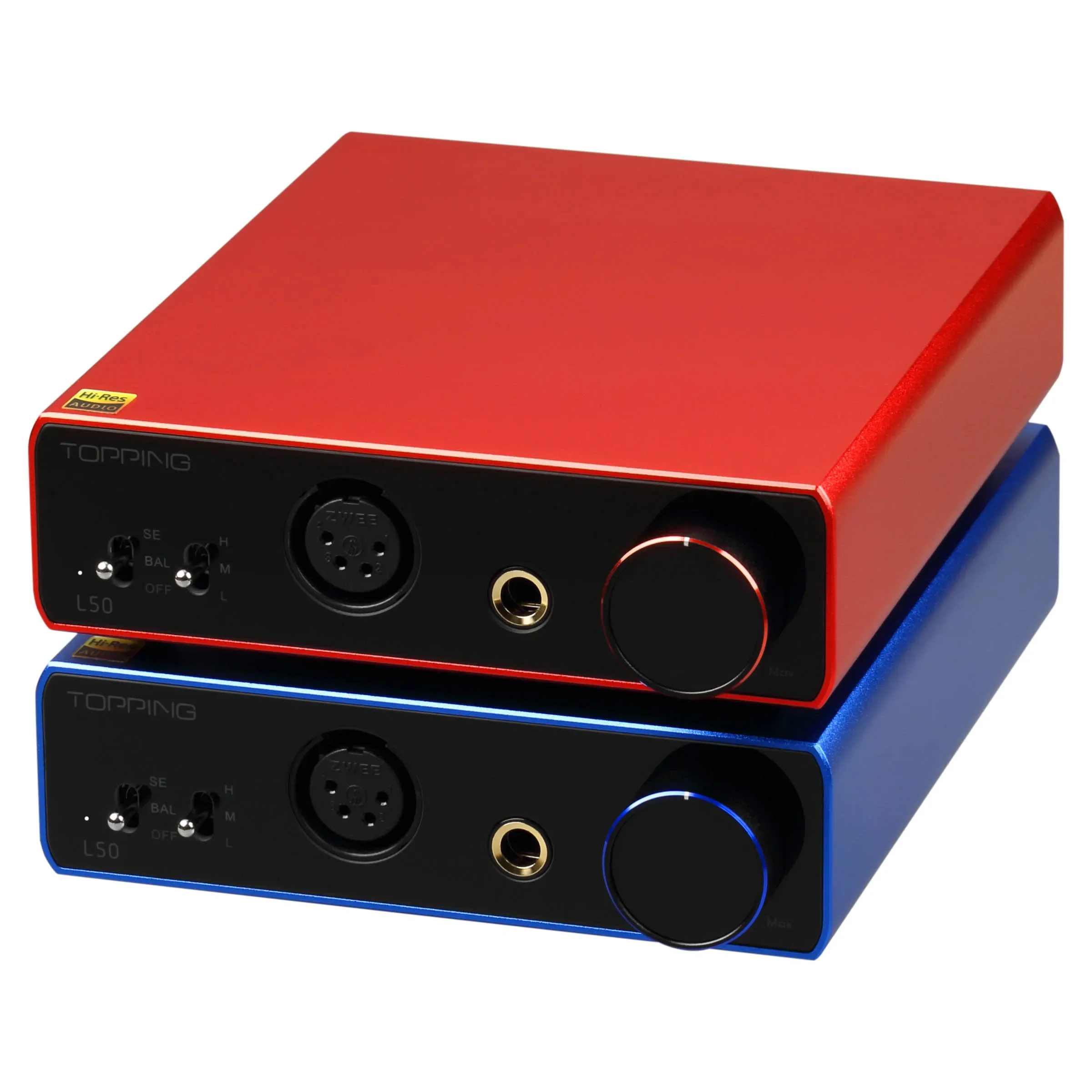 TOPPING L50 NFCA Headphone Amplifier SE+BAL Input 6.35mm/XLR Output Hi-Res Audio Amplifier